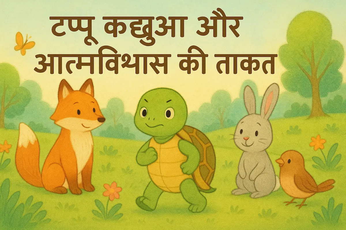 टप्पू कछुआ और आत्मविश्वास की ताकत