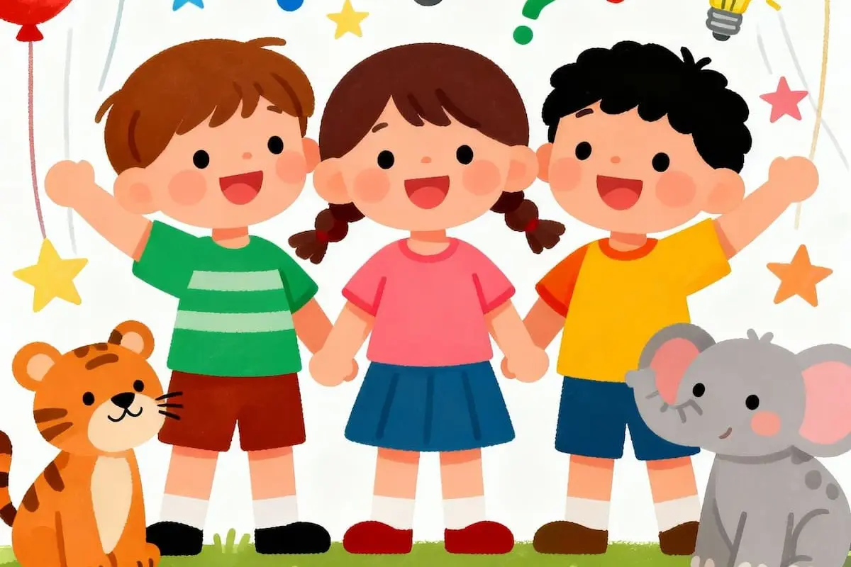 Easy Riddles for Kids: Fun Questions and Answers for 3–4 Year Olds